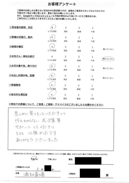 アンケート